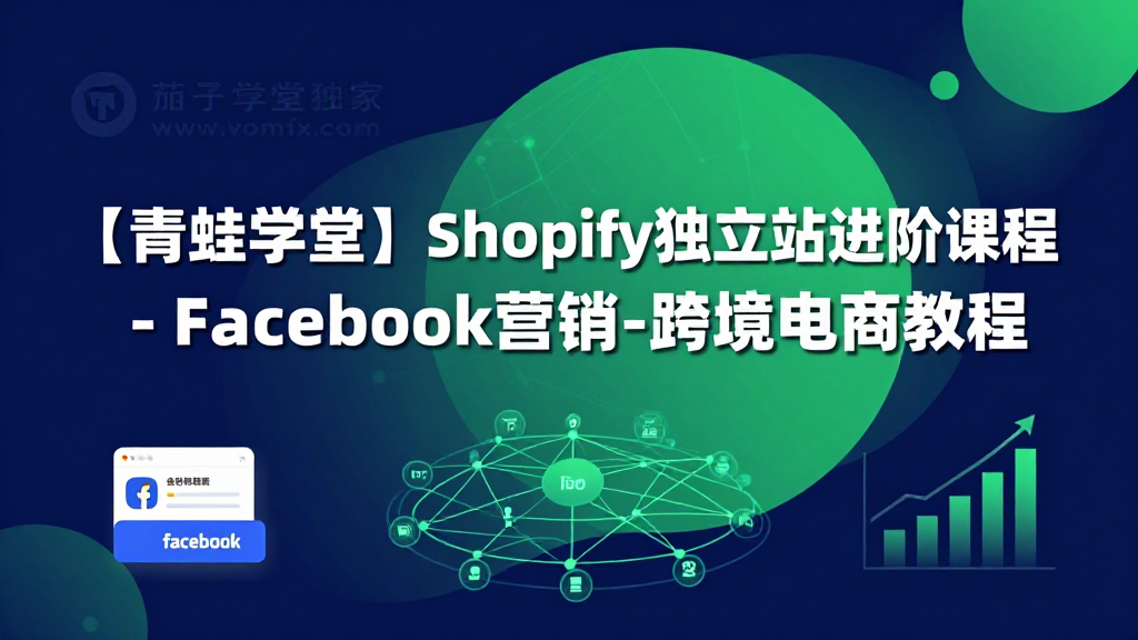 青蛙学堂 Shopify 独立站进阶课程｜Facebook 营销与跨境电商运营系统实战教程